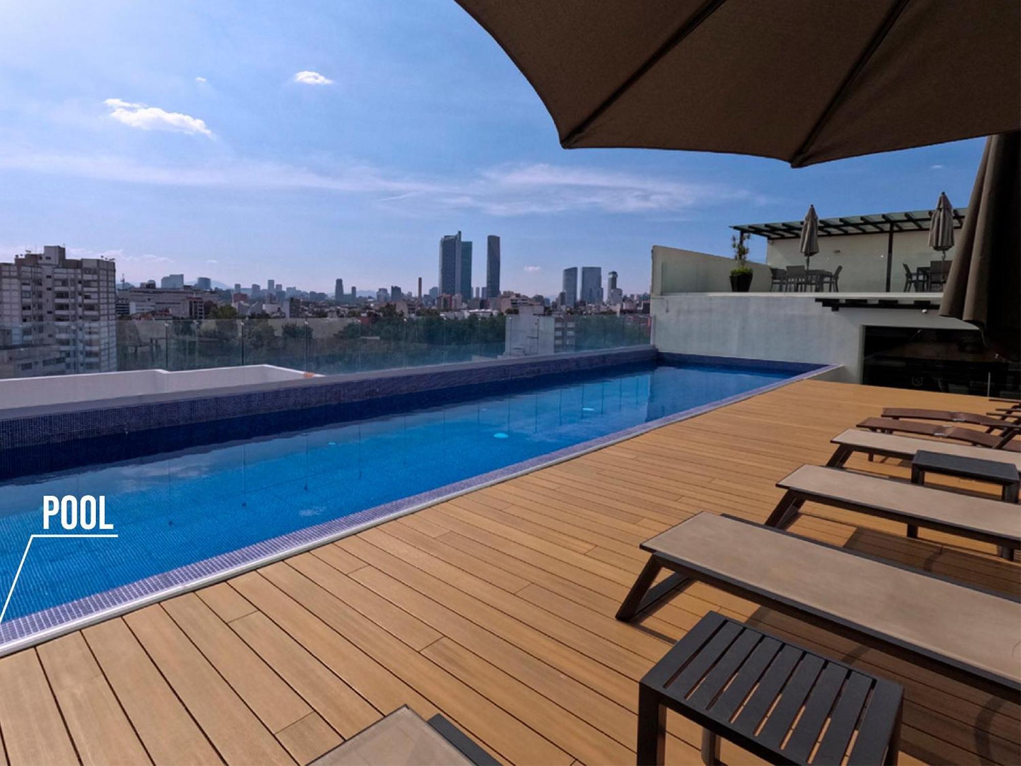 Amazing City Views Condesa Roma By Bamboo Skylife Mexico City Exteriör bild
