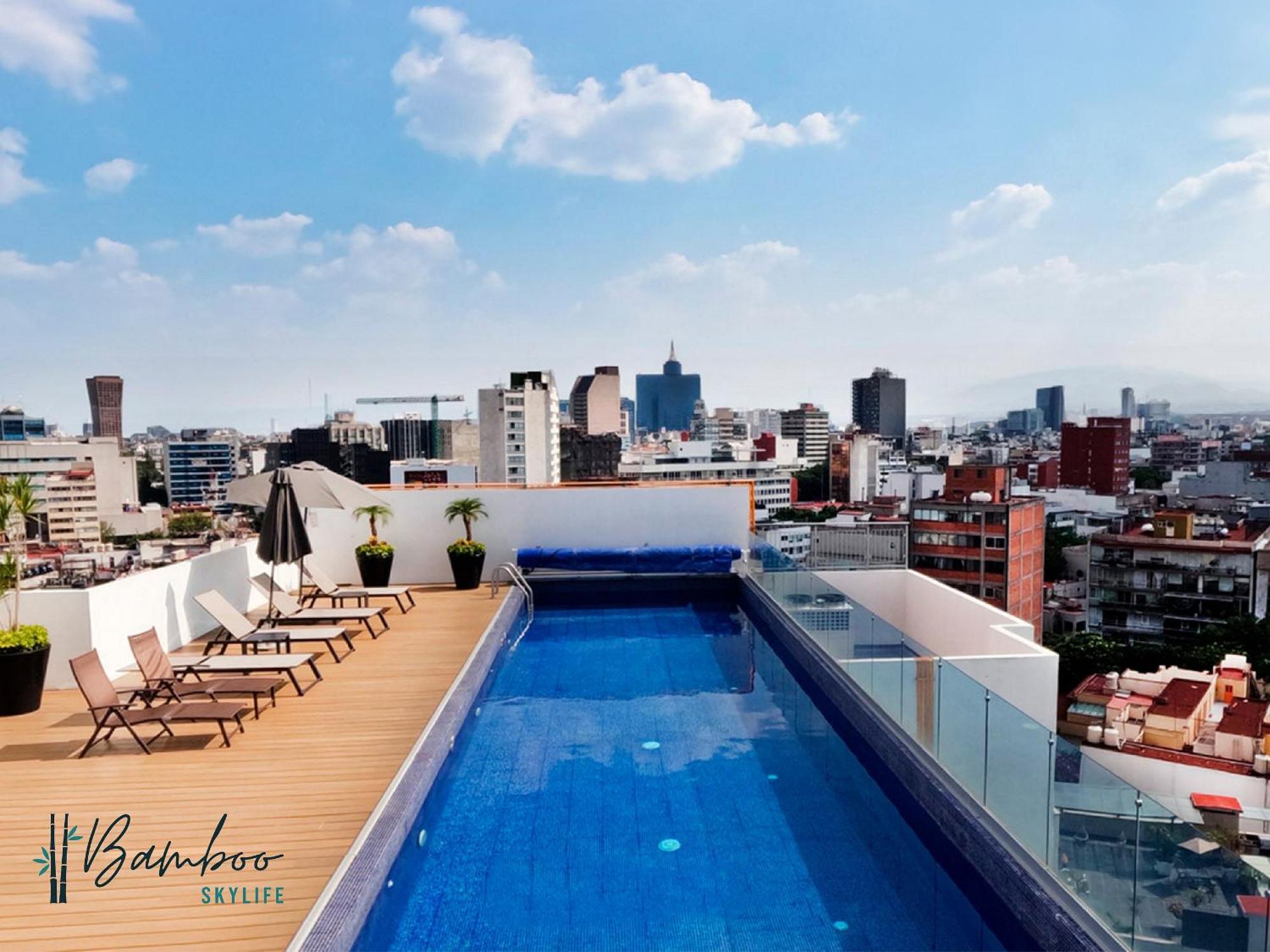 Amazing City Views Condesa Roma By Bamboo Skylife Mexico City Exteriör bild