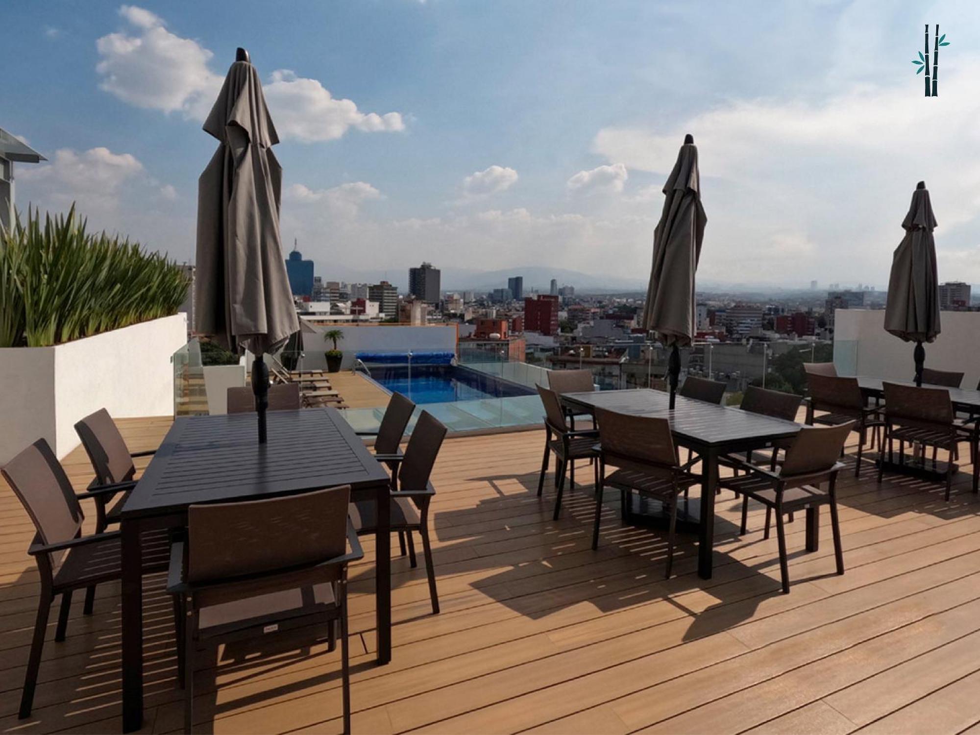Amazing City Views Condesa Roma By Bamboo Skylife Mexico City Exteriör bild
