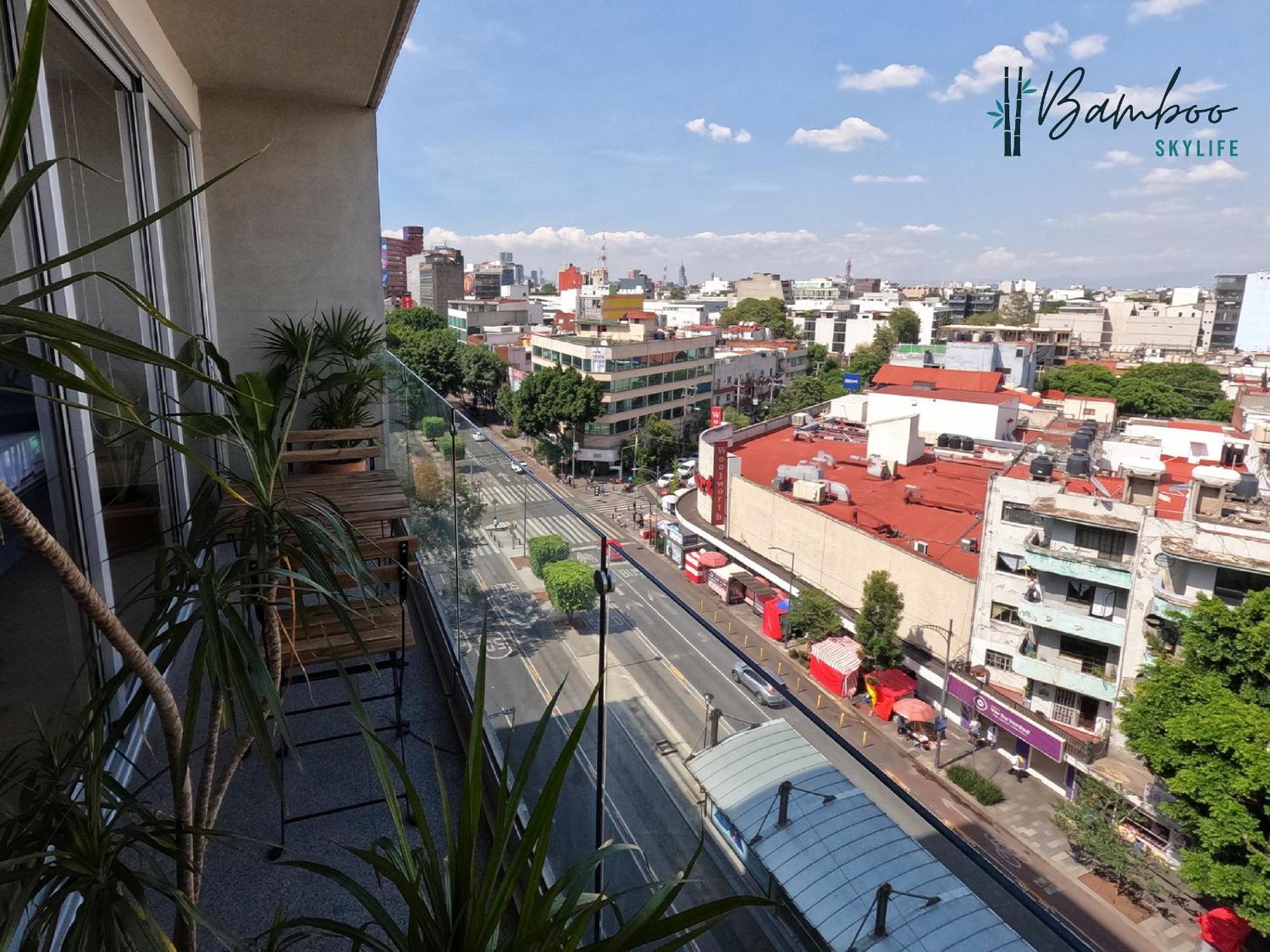 Amazing City Views Condesa Roma By Bamboo Skylife Mexico City Exteriör bild